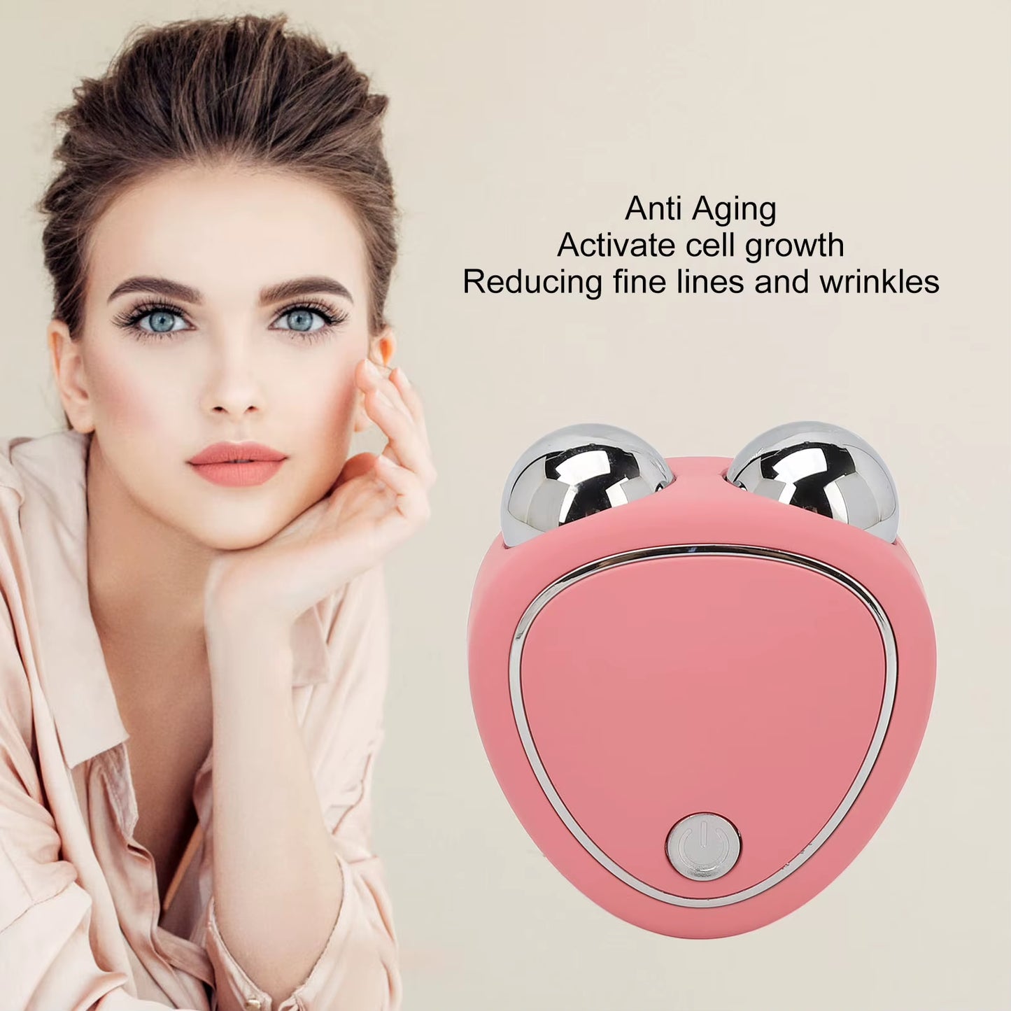 Microcurrent Facial Device Skin Tightening Wrinkle Removal Face Lift Sculpting Device Face Massage Device